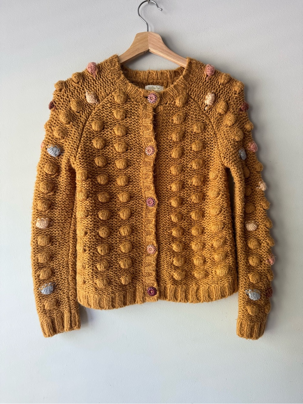 Matilda Jane Pom Pom Button Up Knit Cardigan